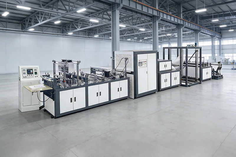 Кои се карактеристиките на машините за правење неткаени кеси?