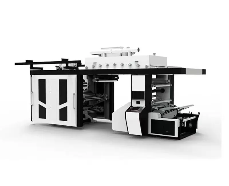 4 бои Централен впечаток Флексографски преса