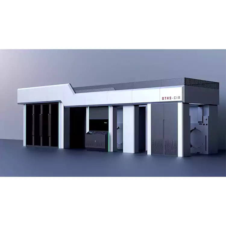 Машина за печатење со флексо централен барабан со 8 бои со целосен серво-диск