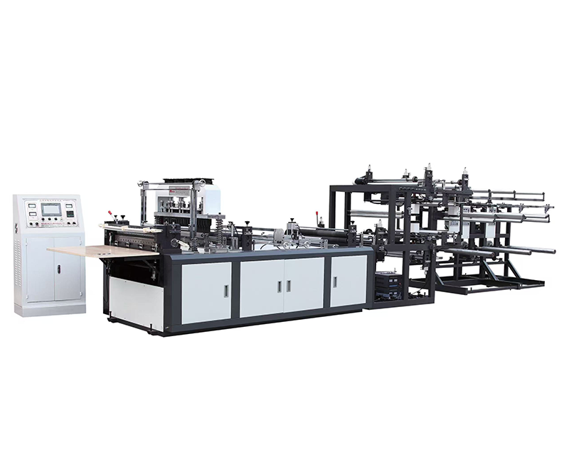 Целосно автоматска машина за неткаен патент за кеси со голема брзина