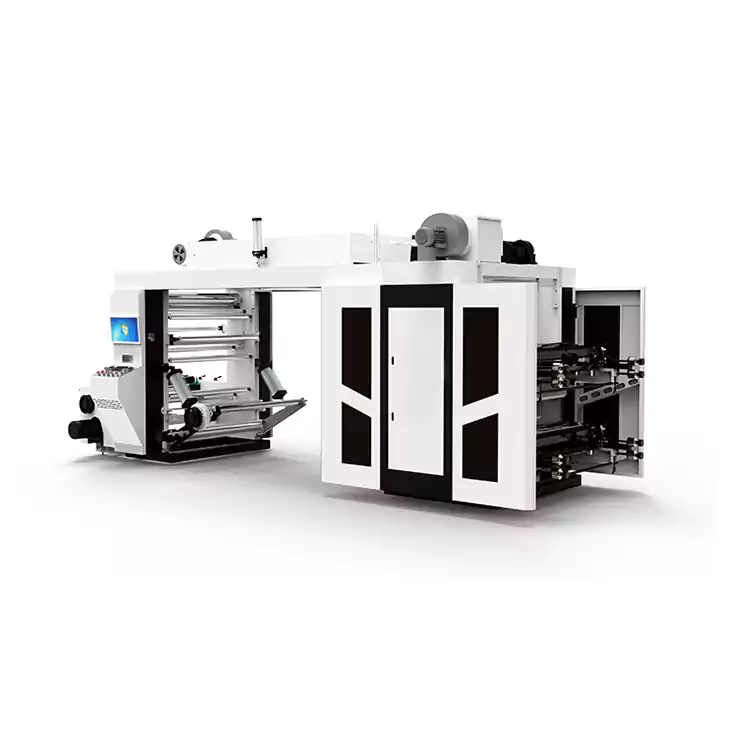 Машина за печатење Flexo тип на стек со голема брзина